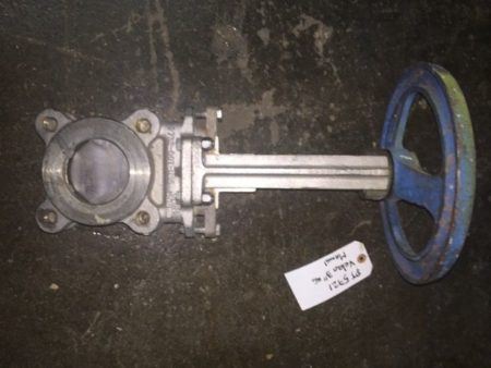 Velan 3″ Knife Gate Valve Hand Wheel Operated