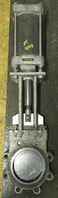 Velan 6″-150 knife gate valve with pneumatic actuator