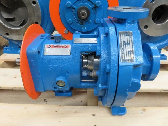 Goulds pump model 3196 STX size 1x1.5-8