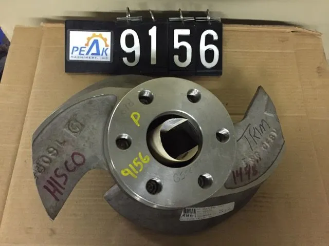 Goulds 3135 Impeller to fit pump size 8×14-20, 2 vane, 14 5/8″, NEW