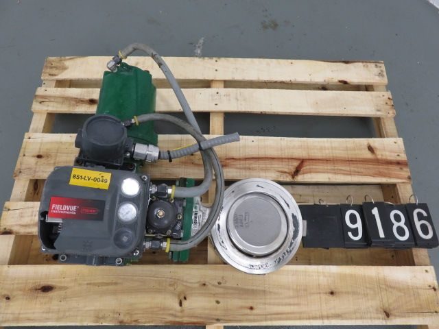 Fisher type 8560 Butterfly Valve size 6\