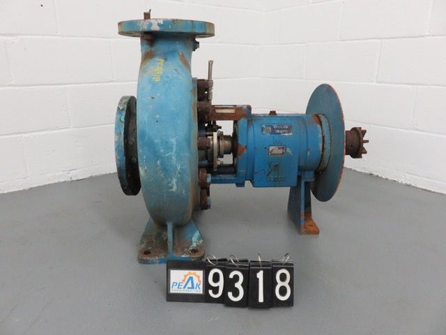 Goulds pump model 3180 size 6×8-14