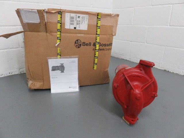 Bell & Gossett Series 60 pump, size 1.5×7, New in Box