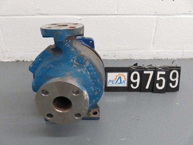 Goulds pump model 3196 STX size 1×1.5-6