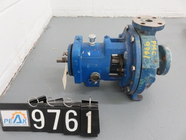 Goulds pump model 3196 STX size 1x1.5-8
