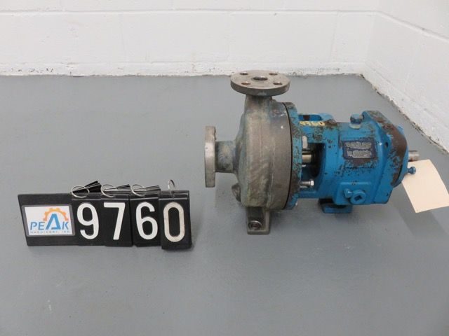 Goulds pump model 3196 STX size 1x1.5-6