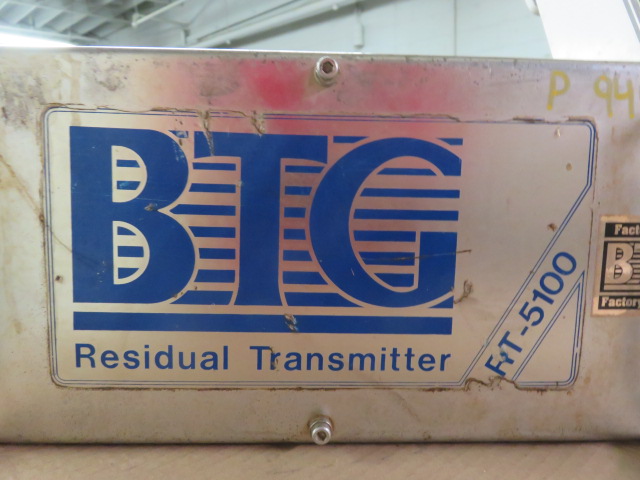 BTG Residual Transmitter model RT-5100
