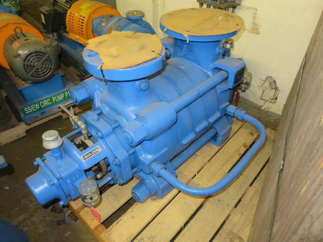 Sulzer / Weise multistage pump model MB100-280/4