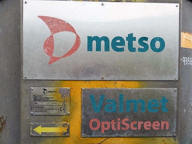 Metso Valmet Optiscreen type FS-250 Pressure Screen with Base