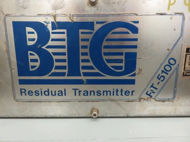 BTG Residual Transmitter model RT-5100