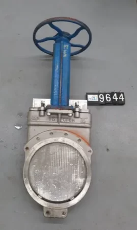 TL 16″-150 knife gate valve, hand wheel operated