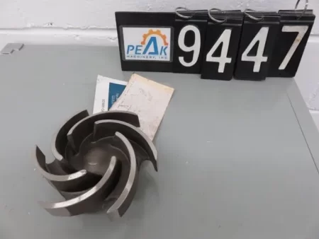 Goulds 3196 Impeller to fit 2×3-6 pump, size 6″, New