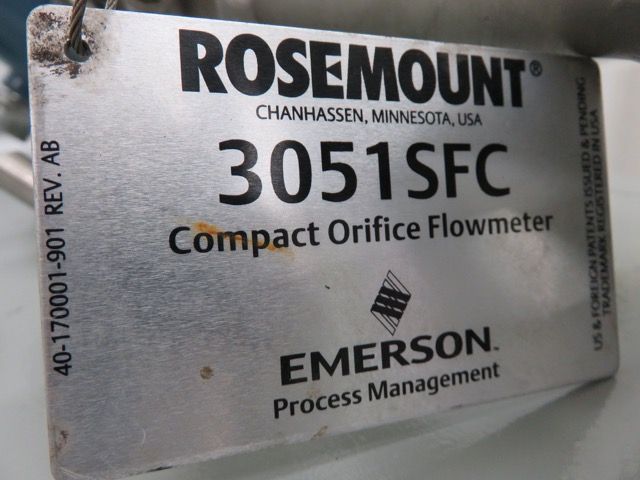 Rosemount 3051 SFC Compact Orifice Flowmeter, New