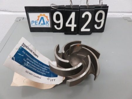 Goulds 3196  Impeller, 6 vane open, size 6″ Unused