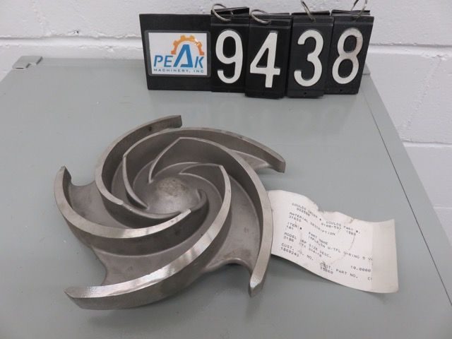 Impeller for Goulds pump model 3196 size 3x4-10, New