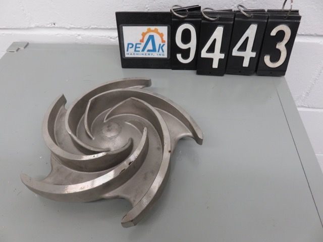 Goulds 3196 Impeller to fit 3x4-10 pump,  size 9.5\