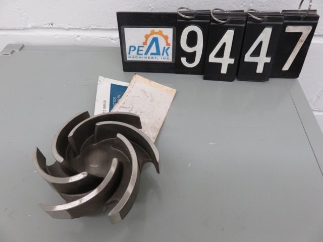 Goulds 3196 Impeller to fit 2x3-6 pump,  size 6\