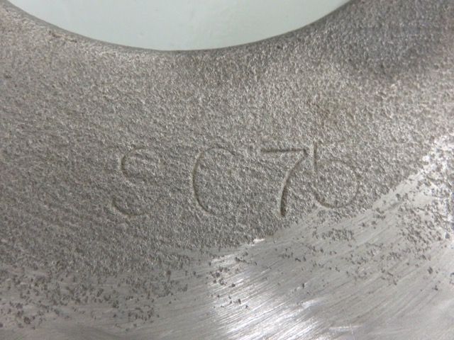 Wearplate / Suction Side Plate Cast No. 9075 HT 722