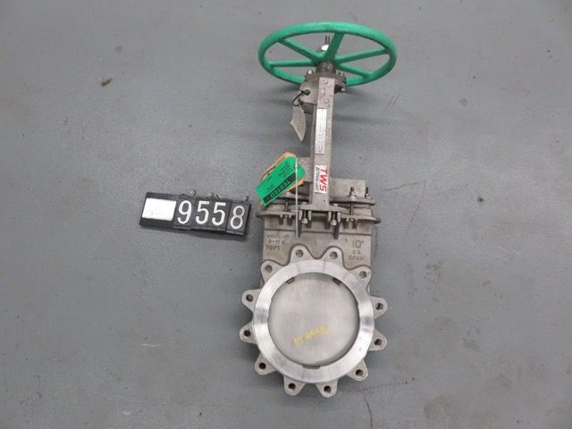 Rovalve  10″-150 knife gate valve,  hand wheel operated