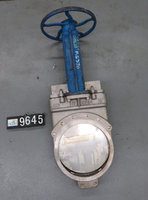 TL 16″-150 knife gate valve, hand wheel operated
