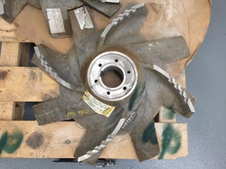 Rotor for Valmet Windrum pulper, diameter 33″