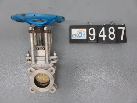TL 3″-150 knife gate valve, hand wheel operated