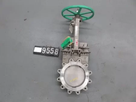 Rovalve 10″-150 knife gate valve, hand wheel operated