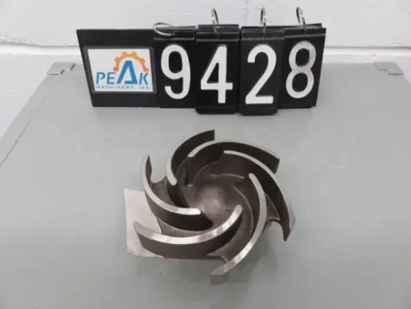 Goulds 3196 Pump Impeller, 6 vane open, size 6″, New