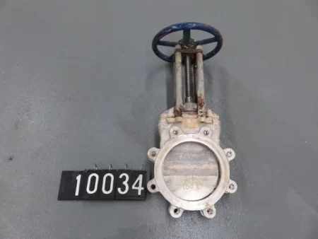 TL 8″-150 knife gate valve, hand wheel operated