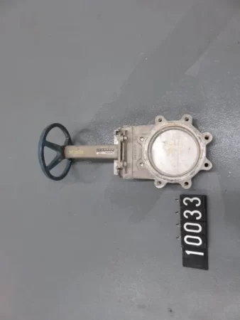 Dezurik 8″-150 Knife Gate Valve, Hand Wheel Operated
