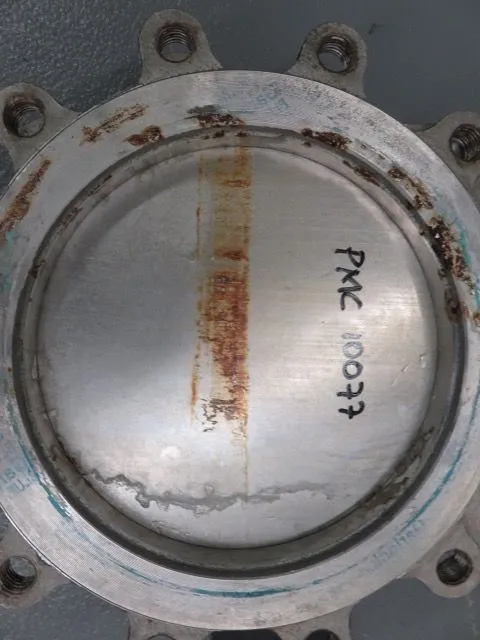 Rovalve / Tyco 10″-150 knife gate valve with pneumatic actuator
