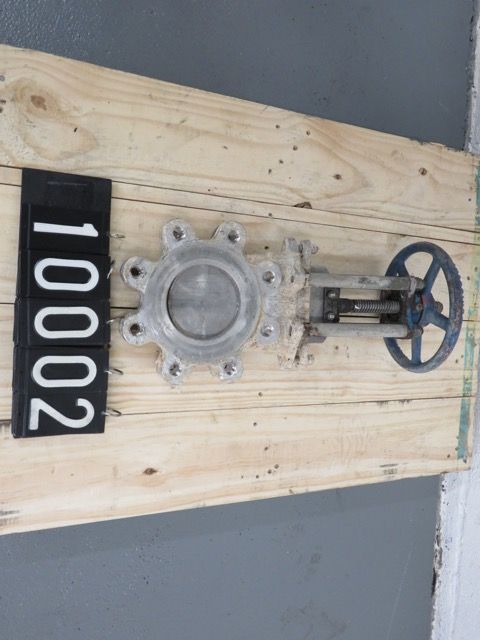 TL 4″-150 Knife Gate Valve, Hand Wheel Operated
