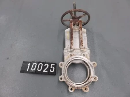 TL 8″-150 knife gate valve, hand wheel operated