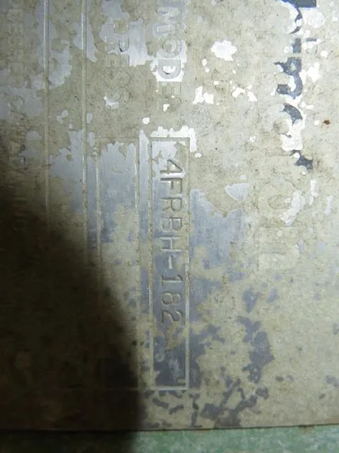 Worthington pump model 4FRBH-182