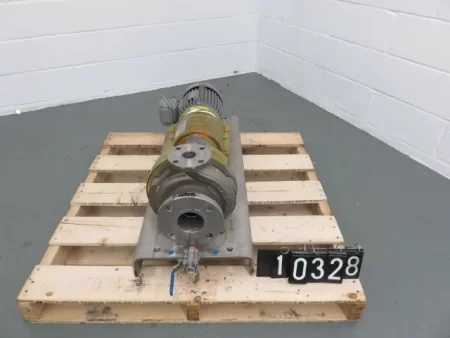Durco pump model MK3 STD size 1K3x1.5-62/52RV , with base and 575v motor , material CD4M
