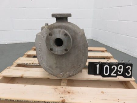 Durco Self Primer pump model MK3 size 2K2x1.5US10A/8 material CN7M