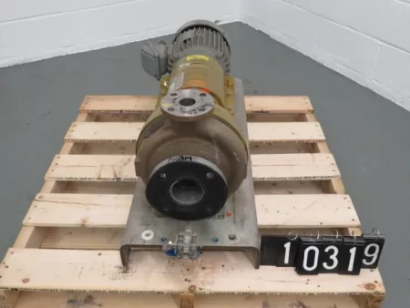 Durco pump model MK3 STD size 1K3x1.5-82/64RV , material CD4M with base and 575v Motor