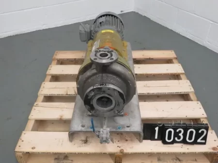 Durco pump model MK3 STD size 1K3x1.5-82/65RV , material CD4M with base and 575v Motor