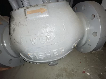 Fisher Control Valve type EWD, size 6″x 8″ class 300