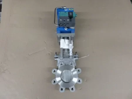 TL 4″-150 Knife gate valve with pneumatic actuator NEW