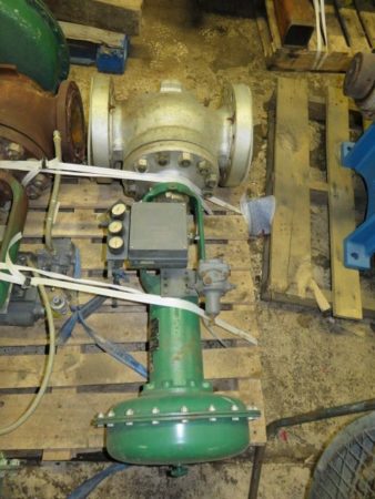 Fisher 6″ 600# ED E-body Globe Valve, Rebuilt Storeroom Spare