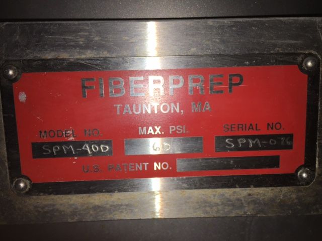 Fiberprep SPM 400 Pressure Screen