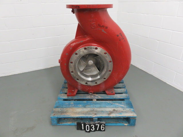 Goulds pump model 3175 size 14x14-18
