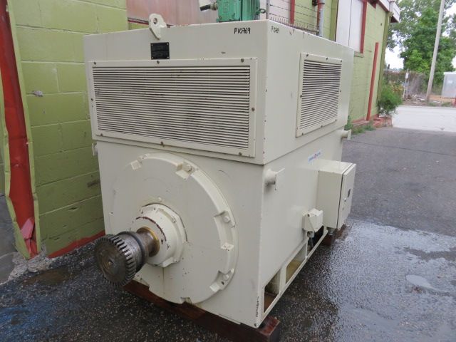 1000 hp General Electric Induction  AC Motor