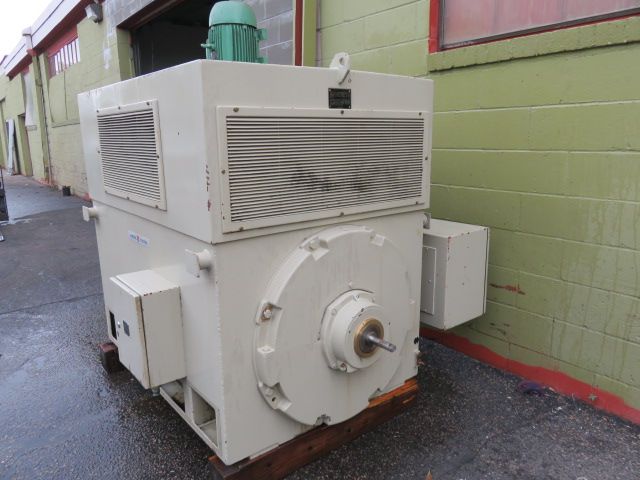 1000 hp General Electric Induction  AC Motor
