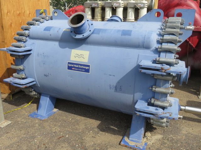 Alfa Laval Spiral Heat Exchanger 1120 Sq. Ft Surface