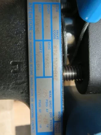 Neles Jamesbury Wafer-Sphere Valve 3″-150 NEW