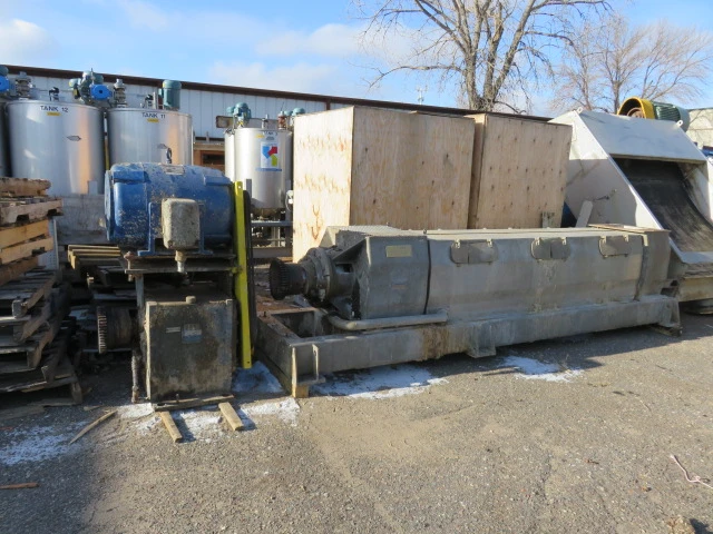 Thune-Eureka Dewatering Screw Press model SP-32L 316 Stainless