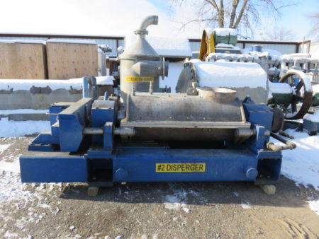 Andritz Ahlstrom MDR2000H Hot Disperger Kneader 34″