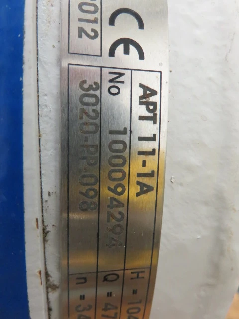 Ahlstrom / Sulzer pump model APT11-1A with motor / Unused Spare Room